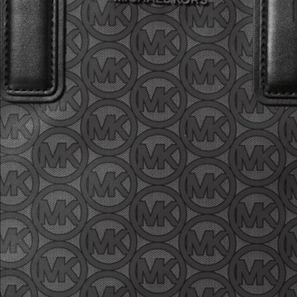 Michael kors tote purse​​ Large Purse All Black​​​​​​​ - Picture 2 of 4